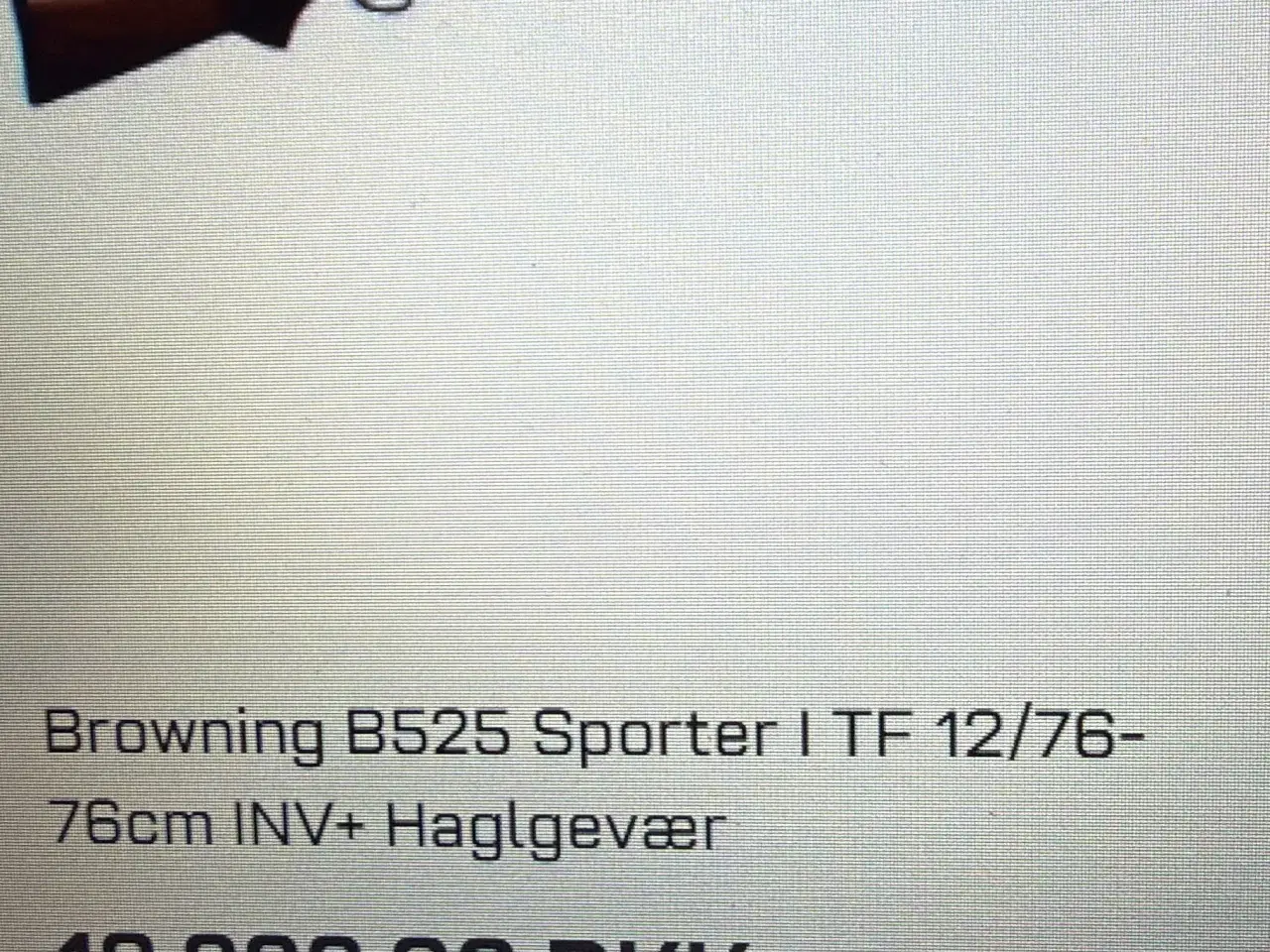 Billede 1 - Jagtgevær Browning B525 sporter 1