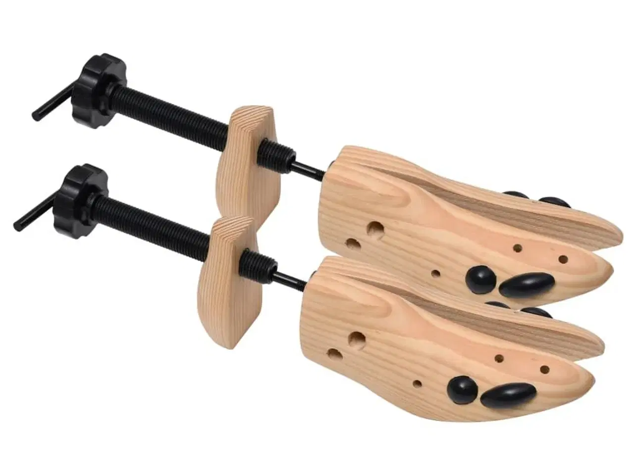 Billede 5 - Skotræer 2 par str. 41-46 massivt fyrretræ