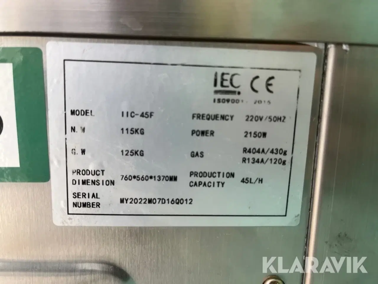 Billede 7 - Softicemaskine IEC IIC-45F