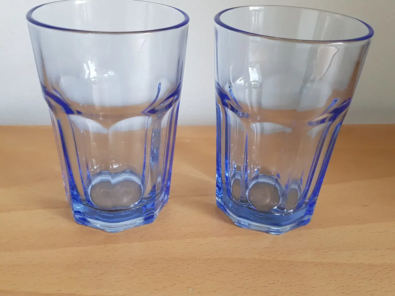 Billede 4 - 3 stk flotte blå glas