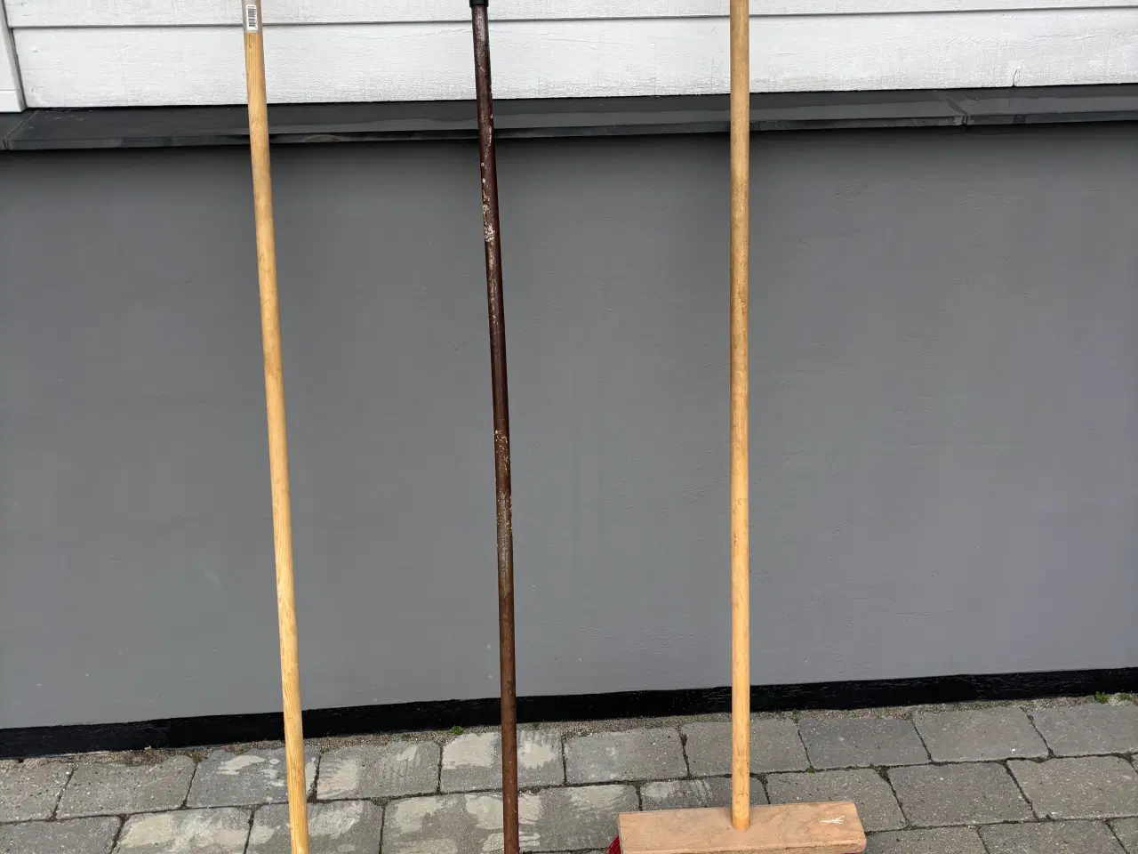 Billede 2 - FejeKosteSæt - Gade-/Feje- og Skrubbekost