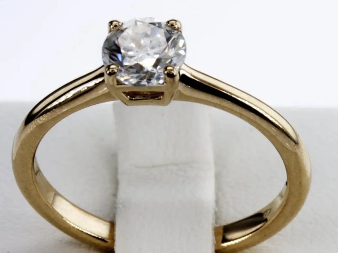 Billede 4 - Naturlig Diamantring 0.76ct