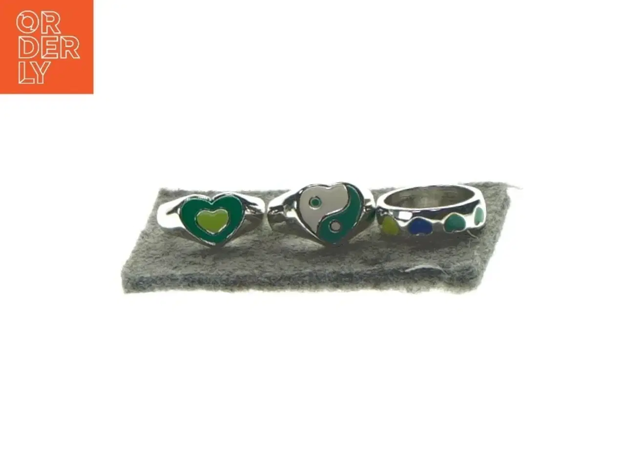 Billede 1 - Ringe 3 stk. (str. 3 CM)