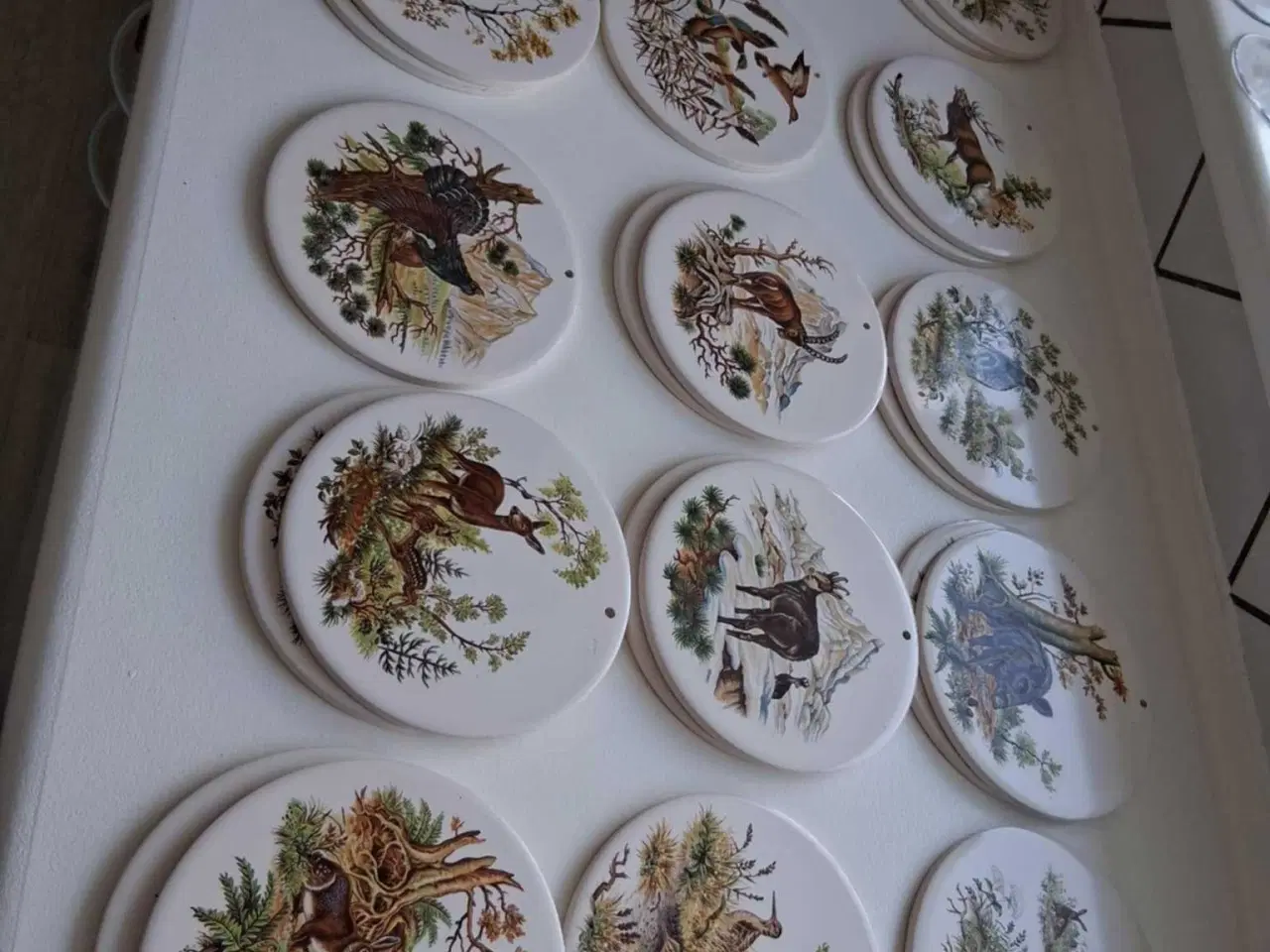 Billede 2 - Platter/smørrebrød med dyrmotiver.