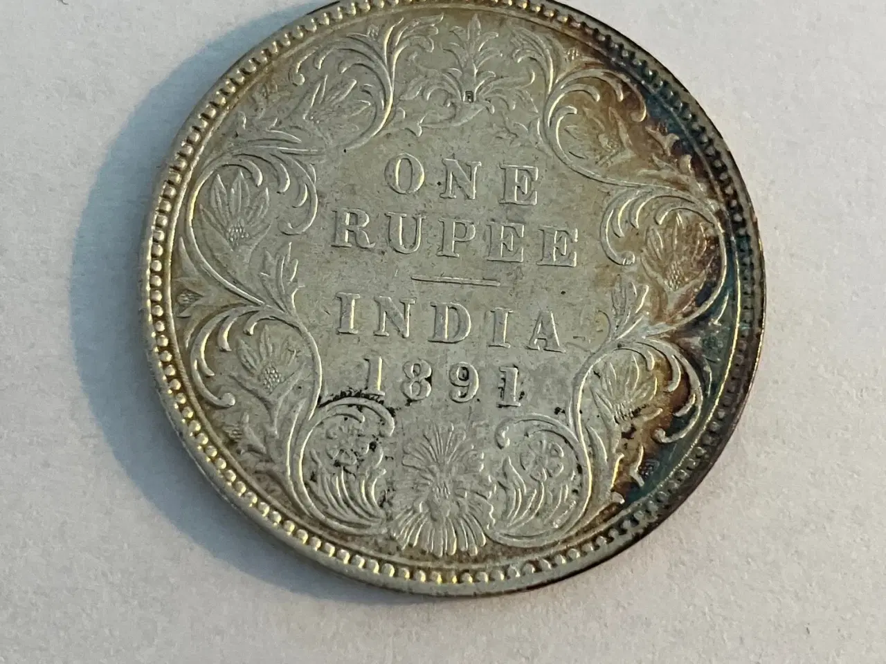 Billede 1 - One Rupee India 1891