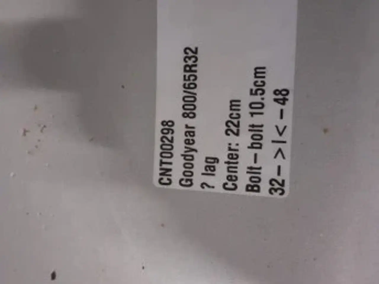 Billede 2 - 32"   800/65R32