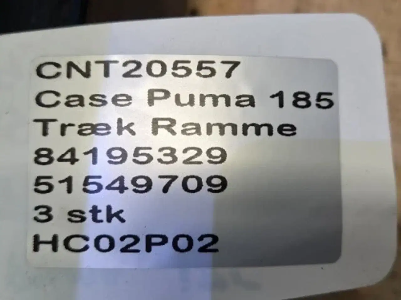 Billede 13 - Case Puma 185 Ramme 84195329  (3 Stk)