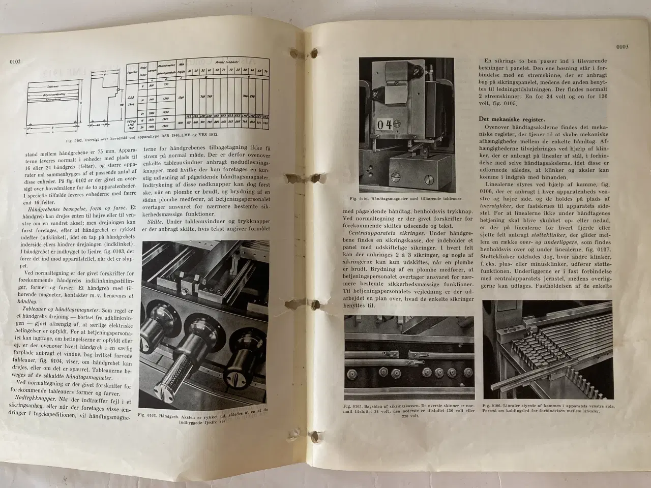 Billede 3 - DSB Elektriske Sikringsanlæg 1953