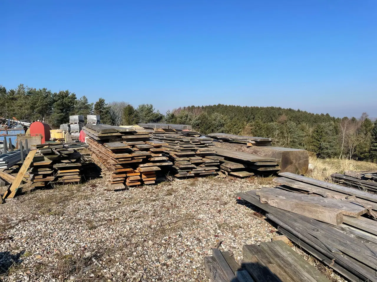 Billede 1 - Forskelligt træ , planker til salg 