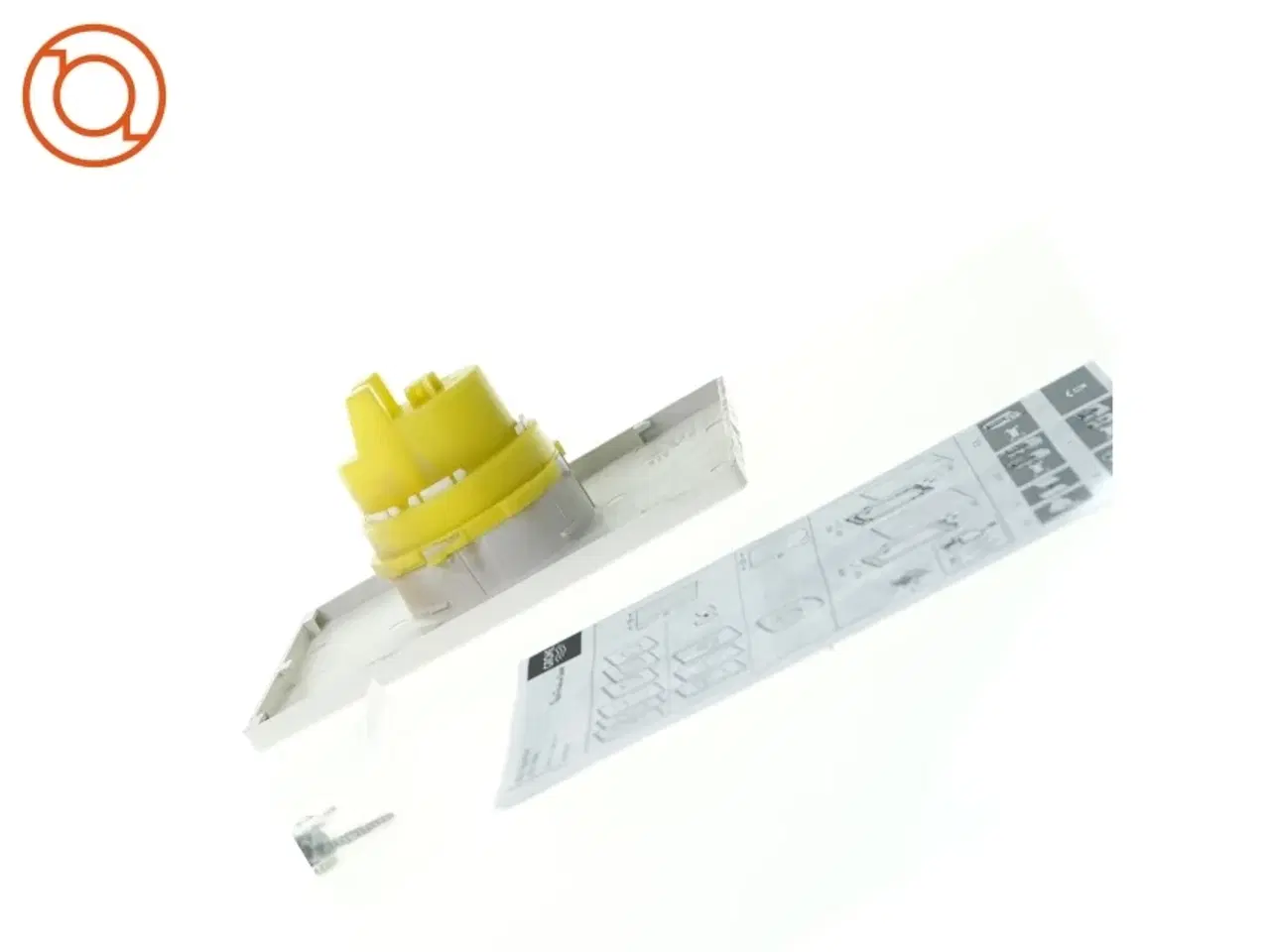 Billede 3 - Grohe Nova Cosmopolitan betjeningsplade S, alpinhvid Trykknap til toilet (str. 20 x 16 x 10 cm)