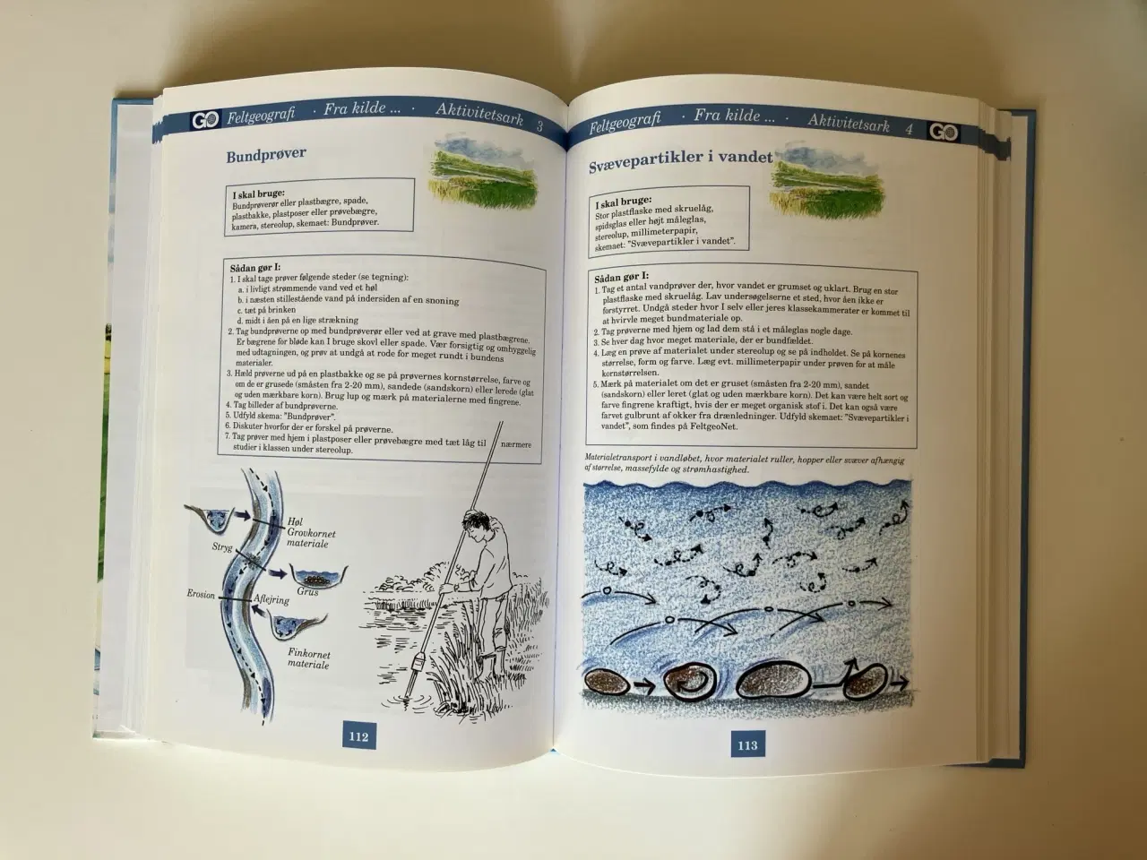 Billede 4 - Feltgeografi. Af Poul Kristensen og Bjørn Laigaard