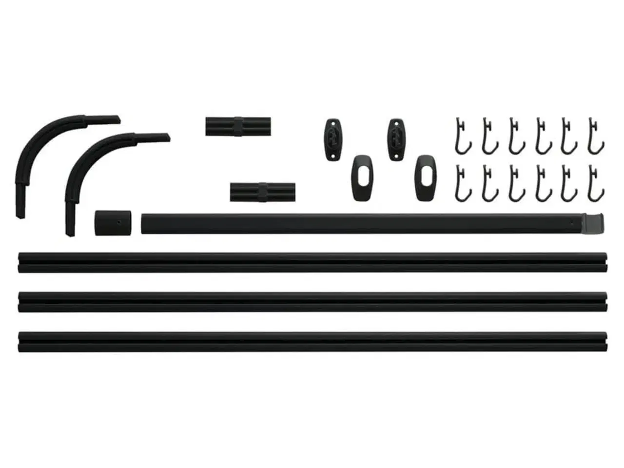 Billede 3 - Sealskin badeforhængsstang Easy-Roll sort