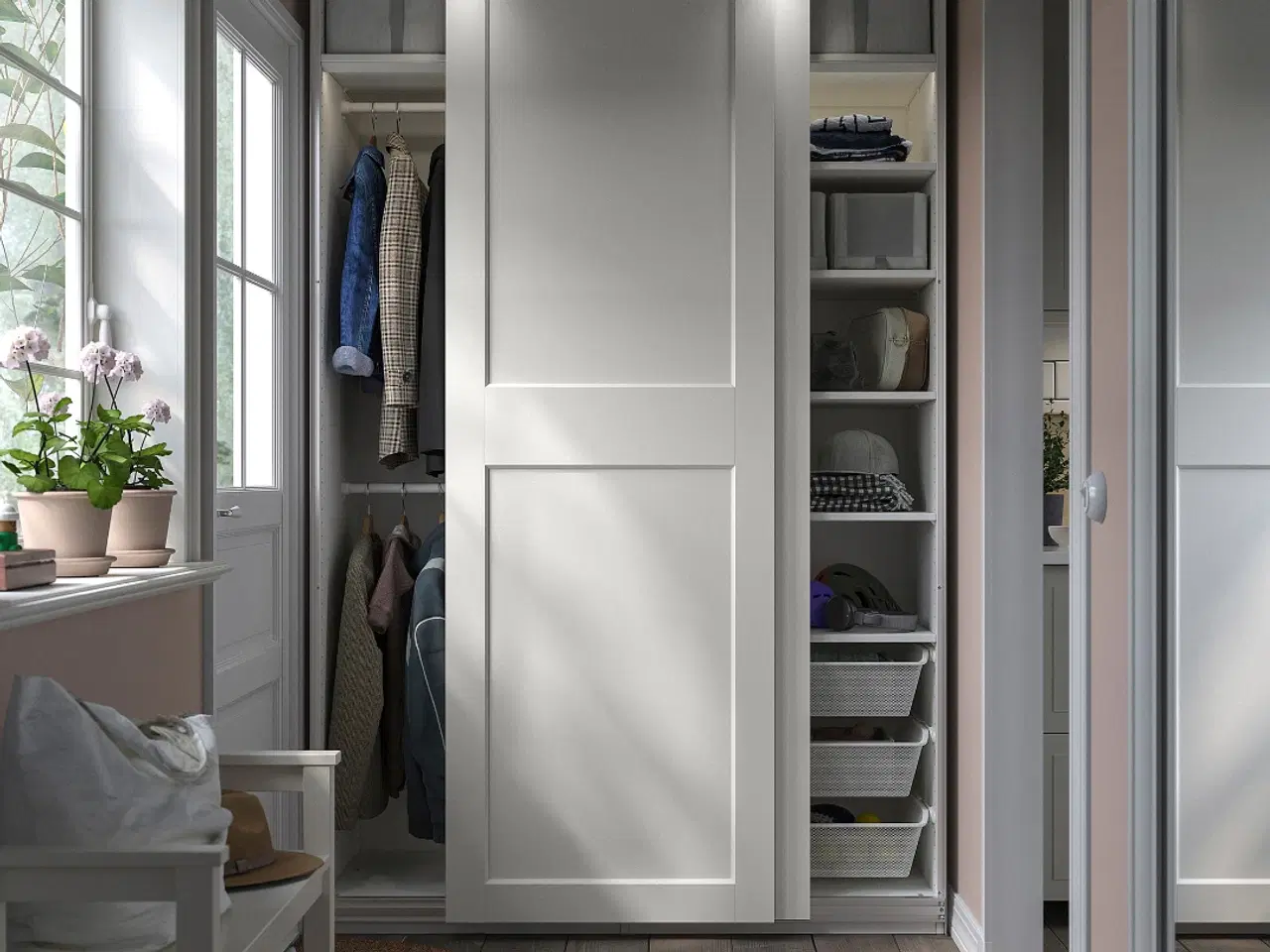 Billede 3 - Ikea Pax/Grimo Garderobeskab 