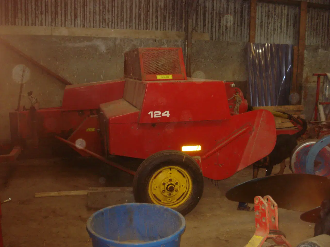 Billede 1 - Ballepresser småballer - Massey Ferguson 124