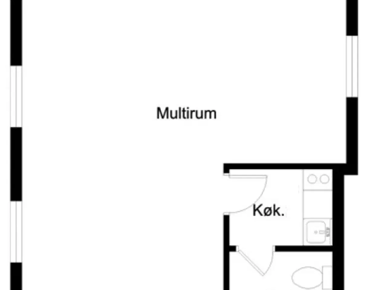 Billede 7 - Lyse indflytningsklare lokaler på 1. sal. central beliggende i Århus.