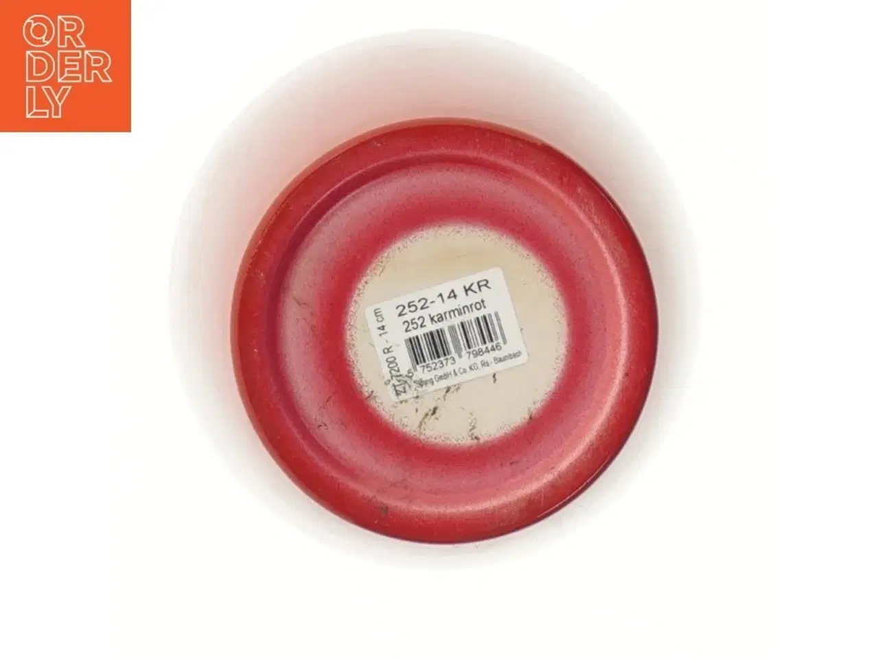 Billede 3 - Rød urtepotteskjuler (str. 14 cm)