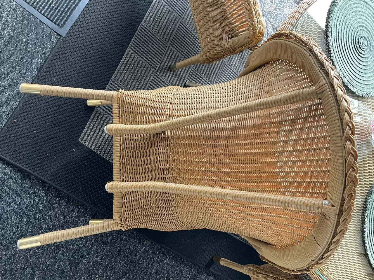 Billede 3 - Have/udestuesæt I polyrattan