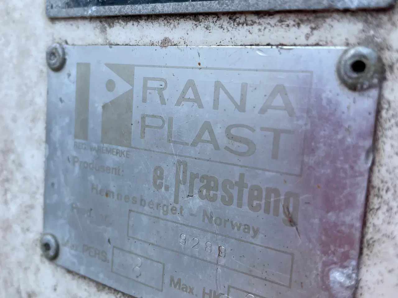 Billede 5 - Rana Plast Jolle + Mariner 20 HK motor, presenning