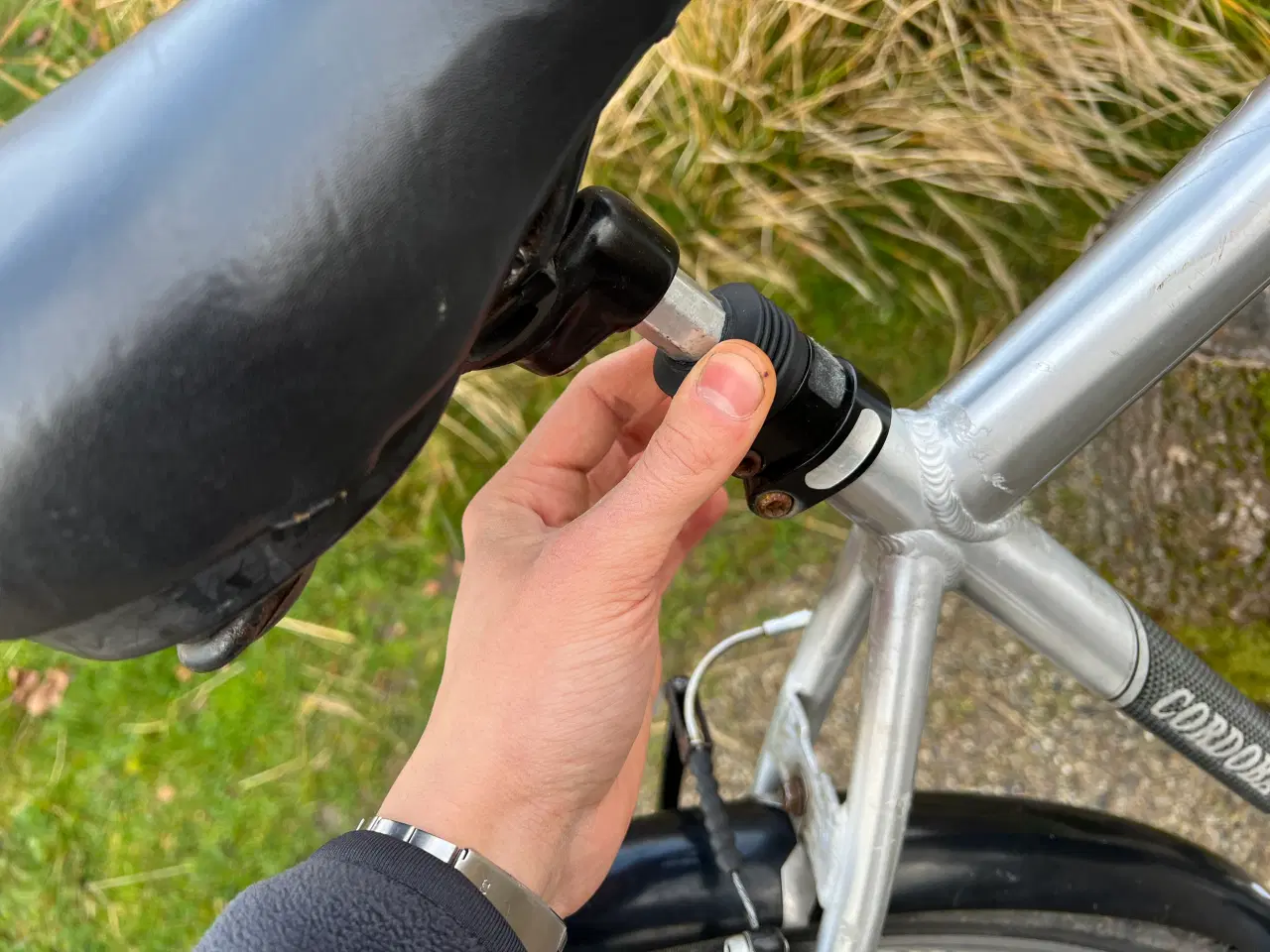 Billede 4 - Nyserviseret cykel, affjedret forgaffel og saddel 