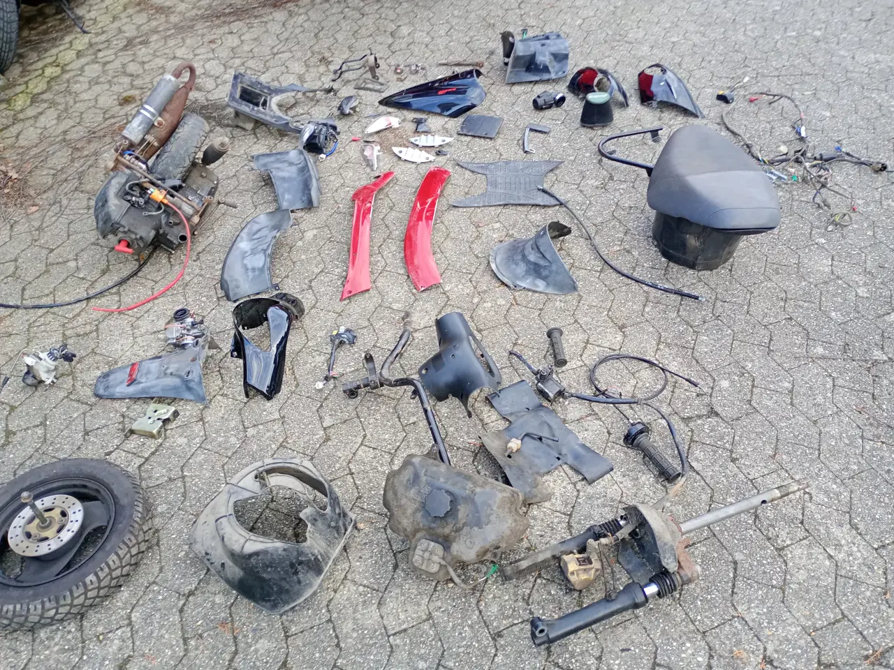 Billede 7 - Dele til Pgo Galaxy/ black Magic