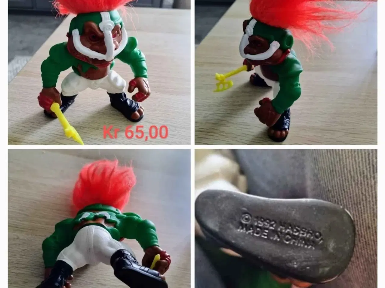 Billede 2 - Battle Trolls Hasbro Original 1992 Football action