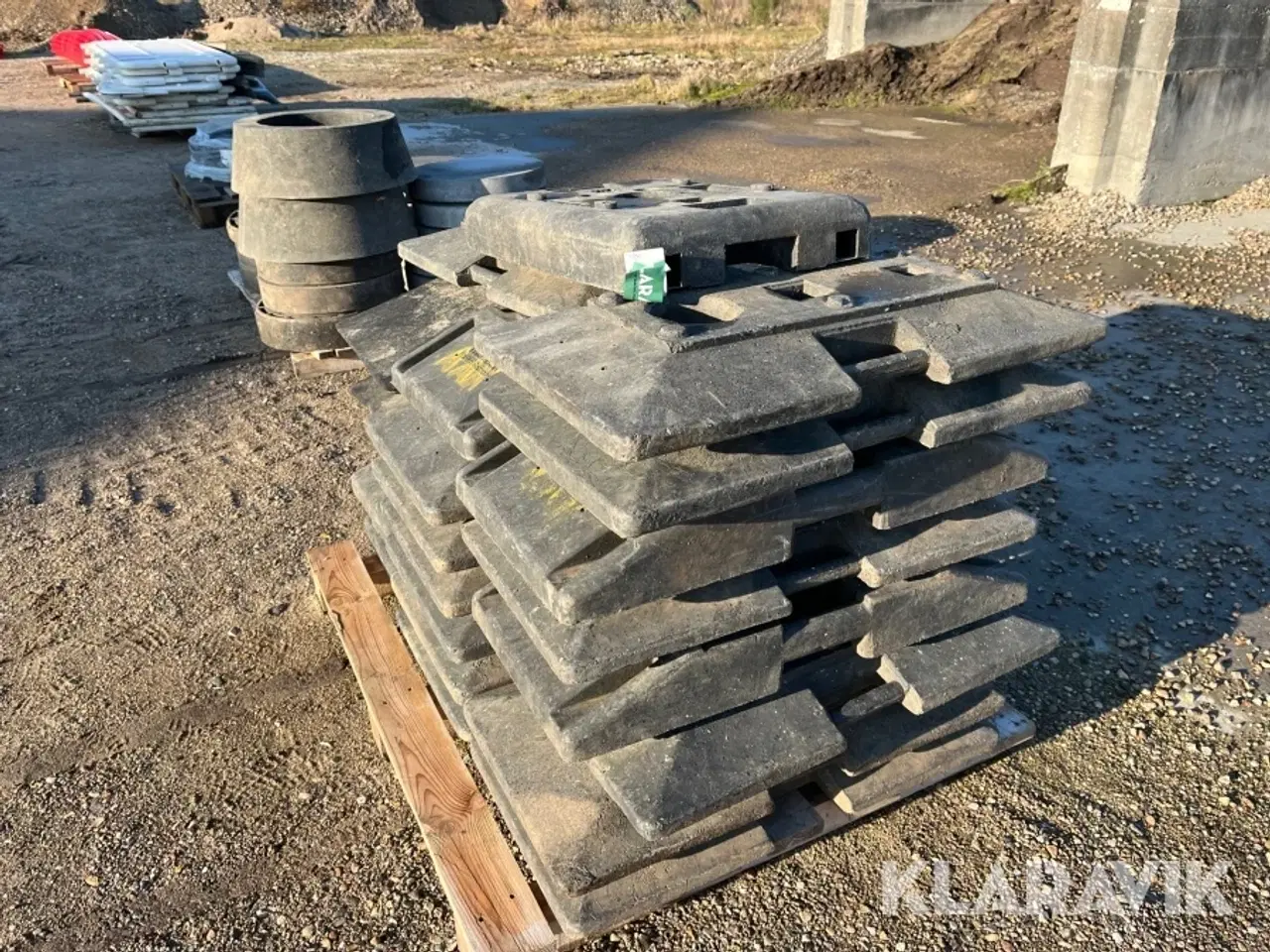 Billede 2 - Fødder til afspærringsmaterialer + Spæreflader