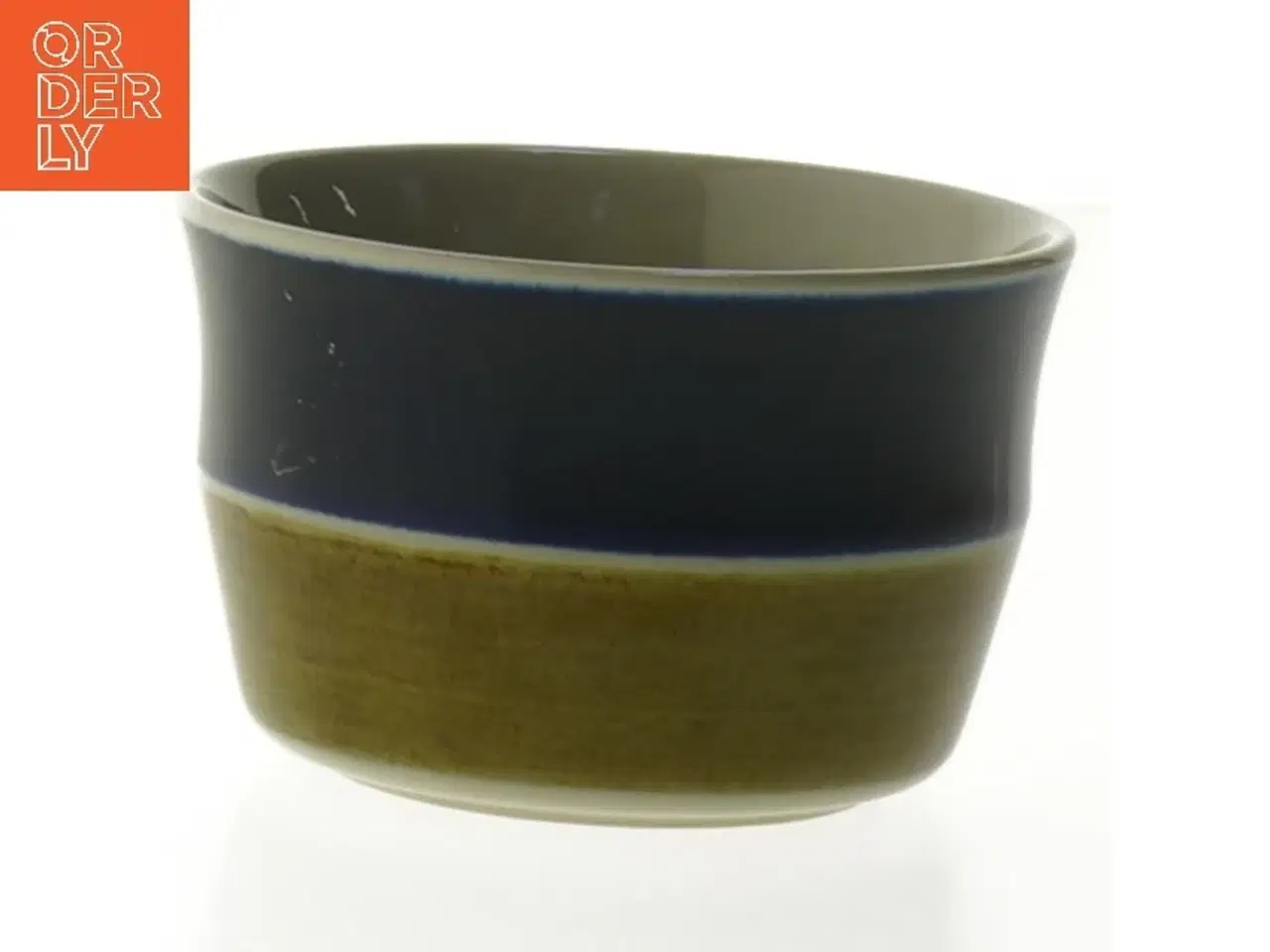 Billede 3 - Keramikkrus med underkop fra Rrstrand (str. Ø. 8,5 cm. 5 styk)