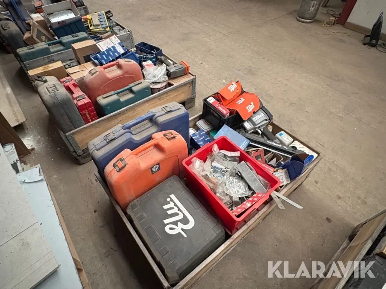 Billede 3 - Blandet værktøj, redskaber og tilbehør 2 paller