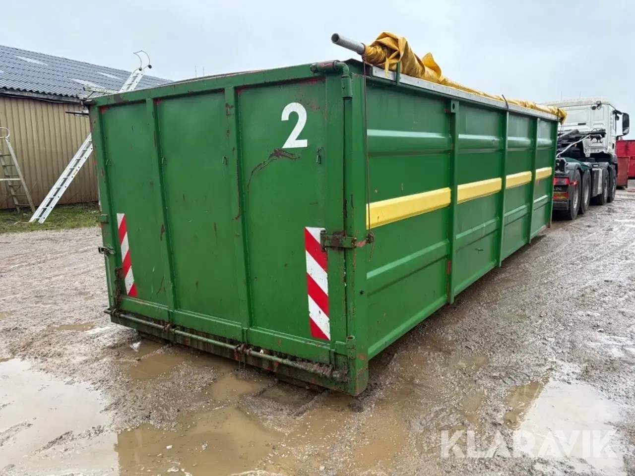 Billede 1 - Lastbils container med presenning