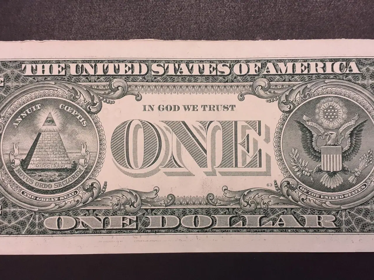 Billede 2 - USA. 1 Dollar 1995 Ufoldede