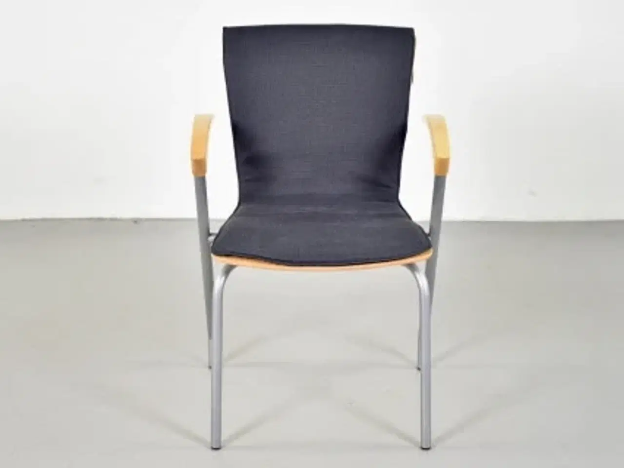 Billede 1 - Four design g2 konferencestol i grå med armlæn i bøg