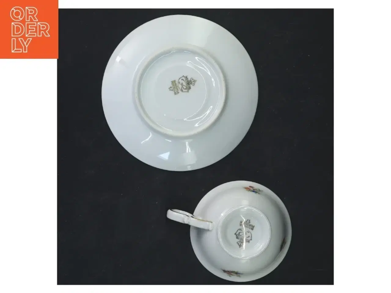 Billede 3 - Porcelænskop med underkop fra Royal Porzellan Bavaria Germany KPM (str. Ø 12&9,5x4,5 cm)