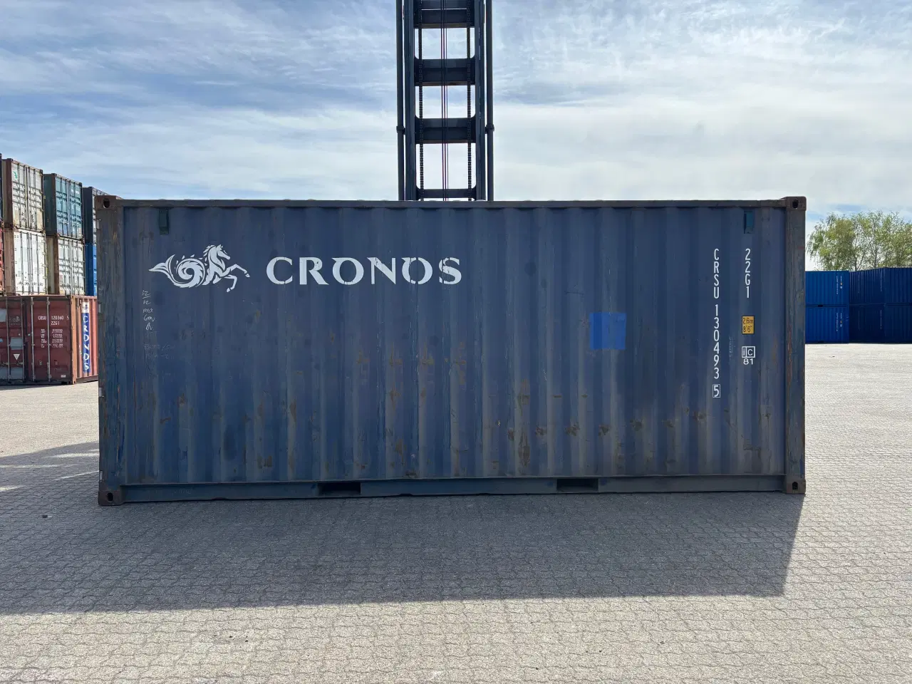 Billede 3 - 20 fods Container- ID: CRSU 130493-5