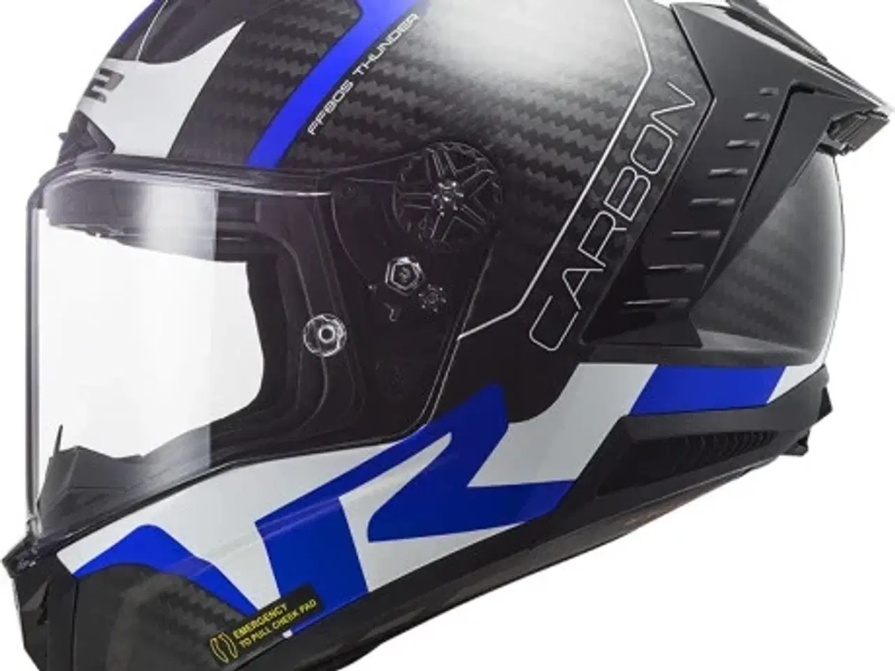 Billede 3 - LS2 Thunder Carbon Racing Blue - FØR 4.199