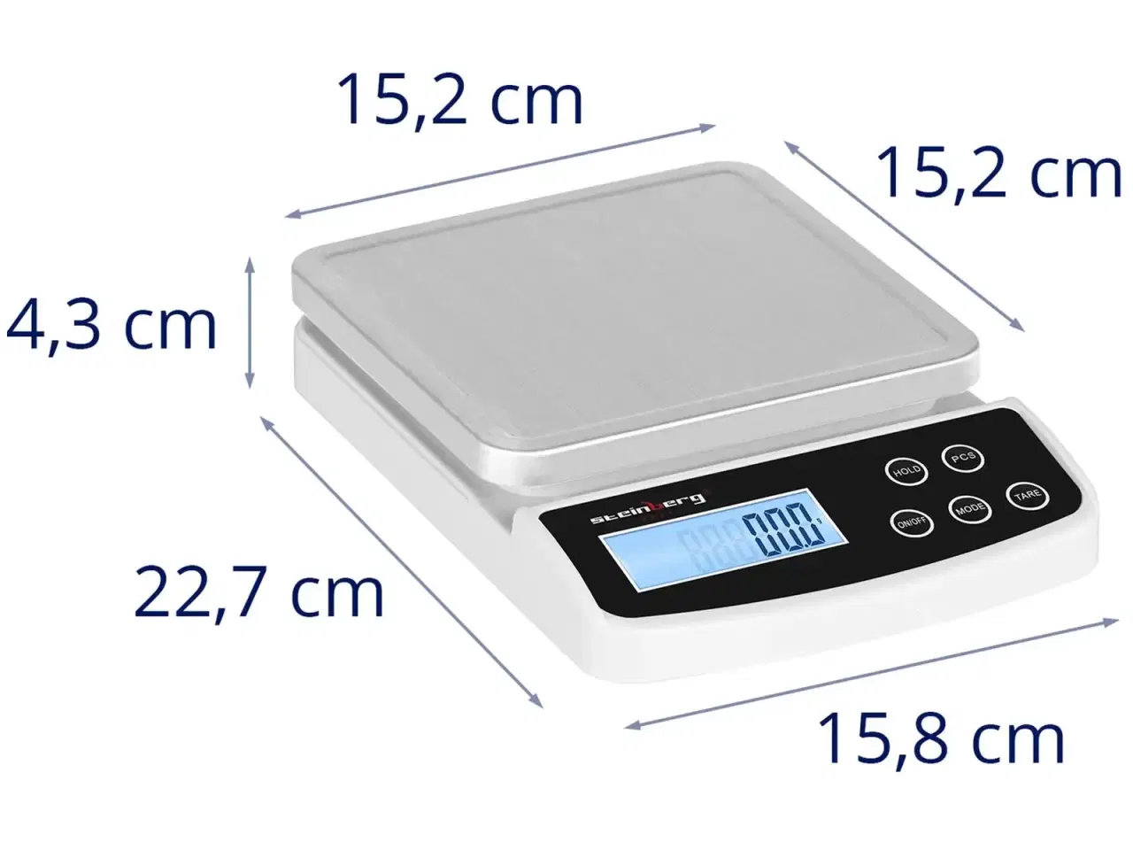 Billede 5 - Digital brevvægt – 5 kg / 0,1 g – Basic