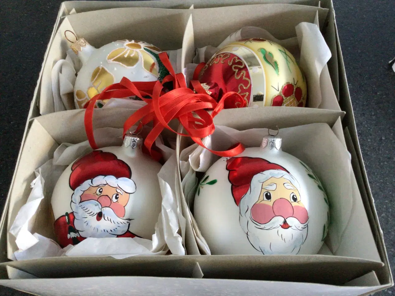 Billede 2 - Store glas julekugler 