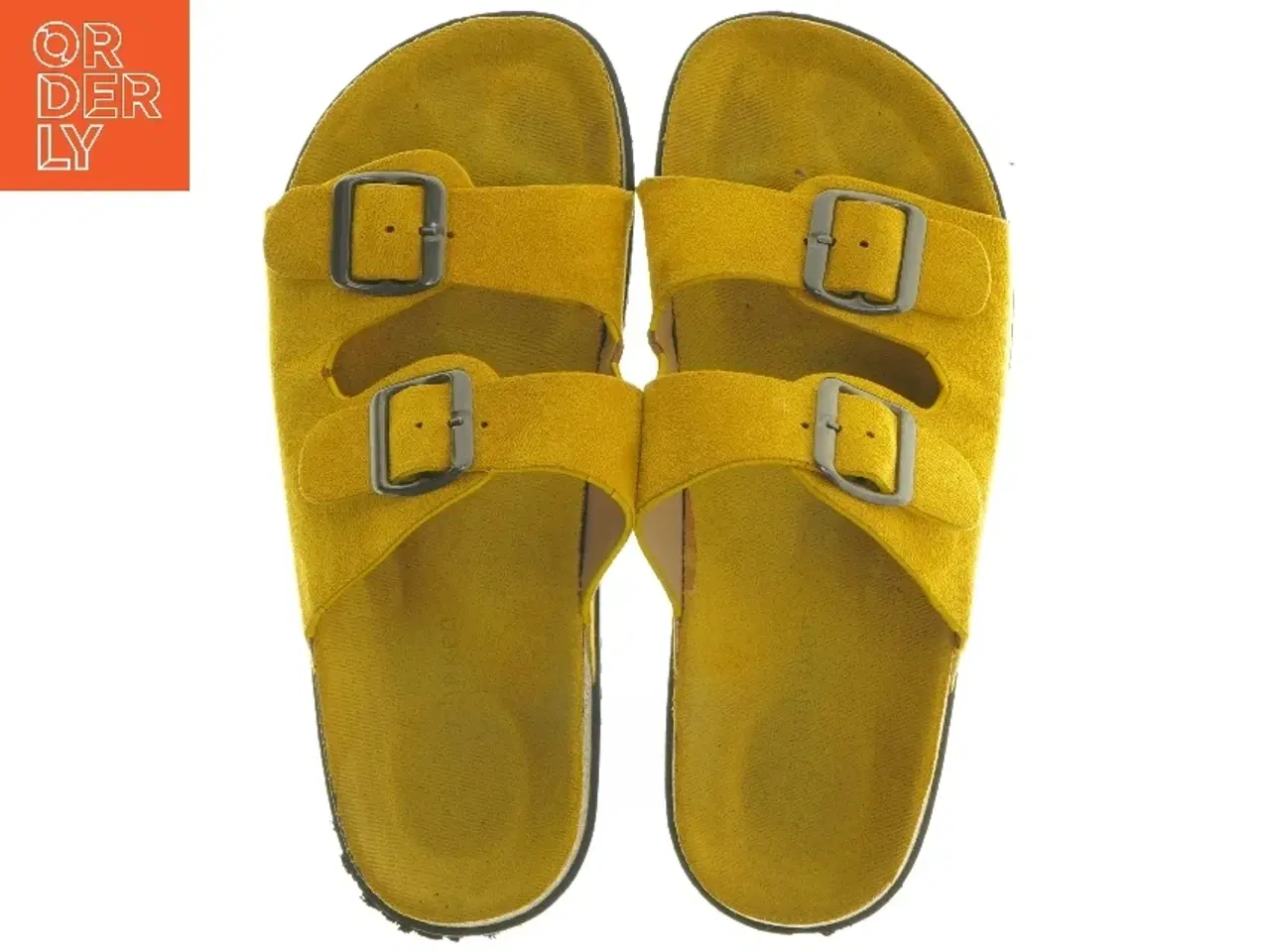 Billede 6 - Gule sandaler med spænder (str. 38 )