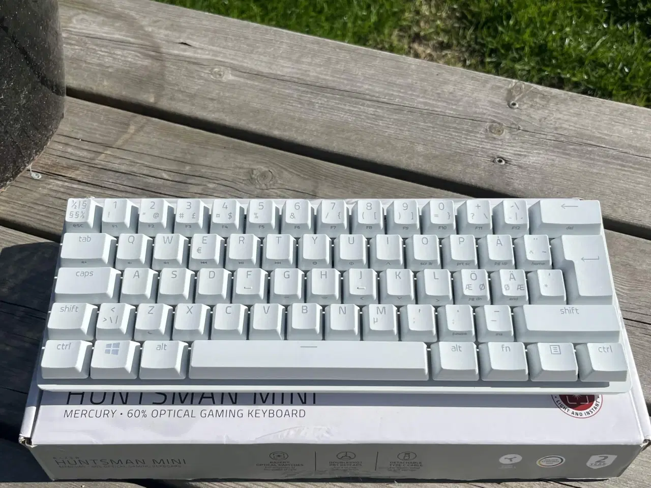 Billede 2 - Razer Huntsman Mini tastatur 60% hvid