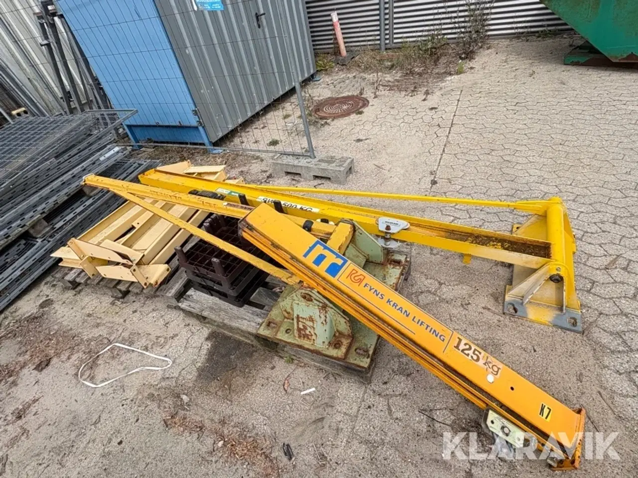 Billede 4 - Kranarme Demag 3 styk