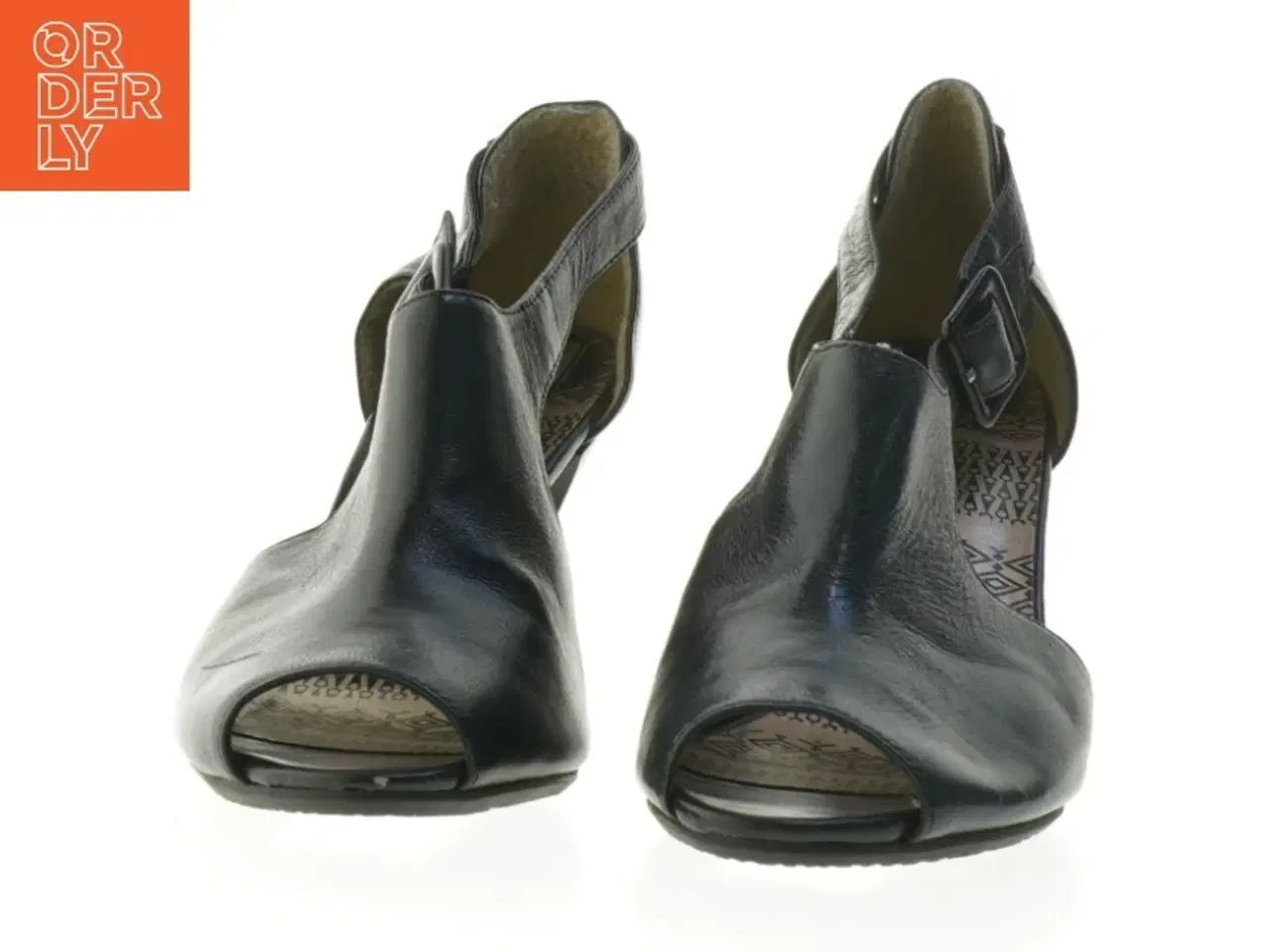 Billede 4 - Høje sorte damehæle, str. 38 fra Luze (str. 38 )