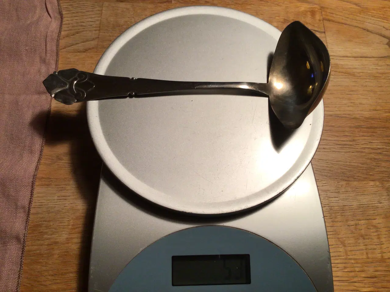 Billede 3 - Sølv sauce skeer  830 S