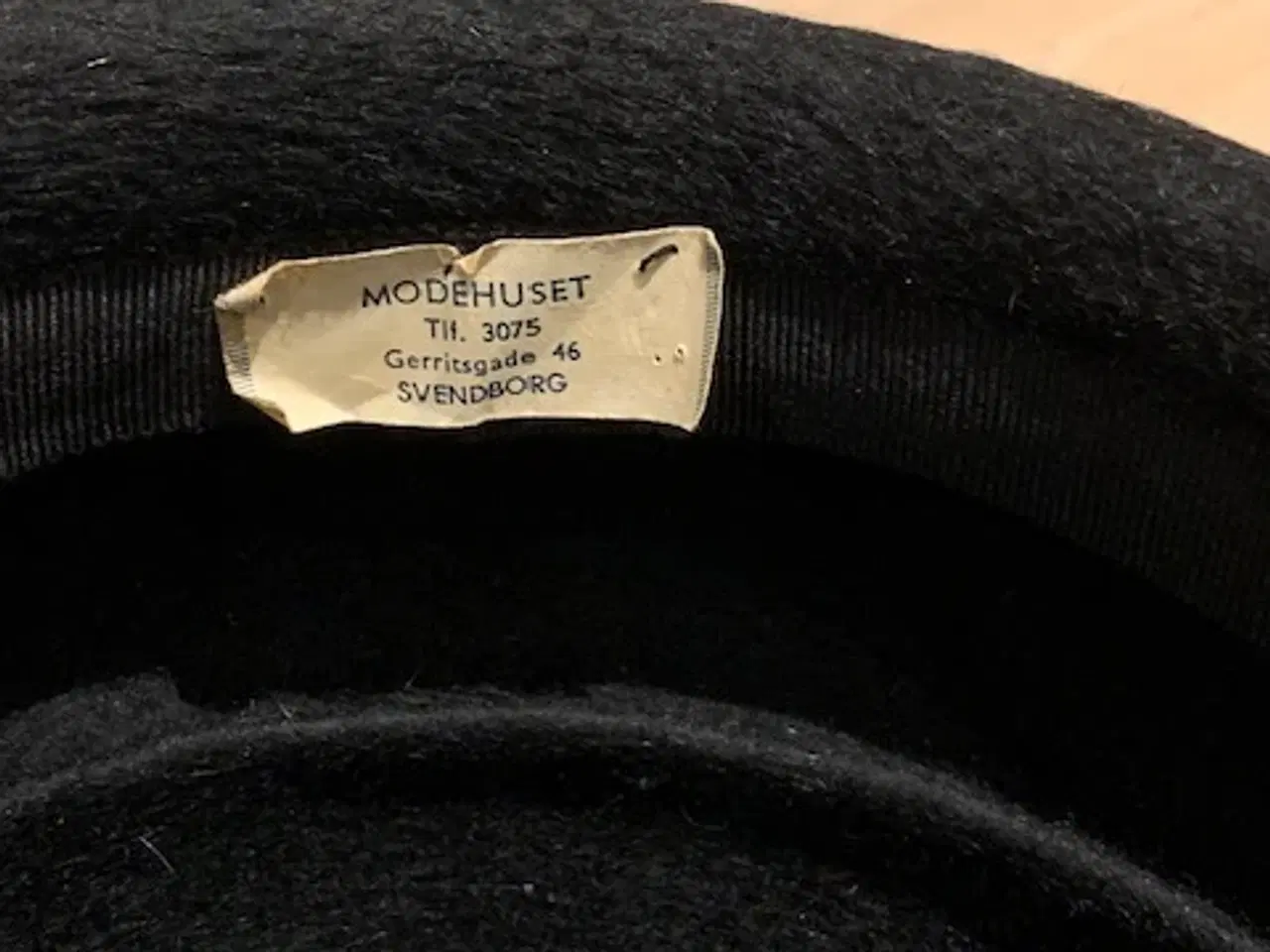 Billede 3 - Vintage / retro hat - dame - str. 55 - i fin stand