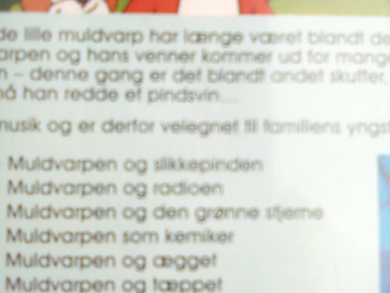 Billede 2 - muldvarpen børn