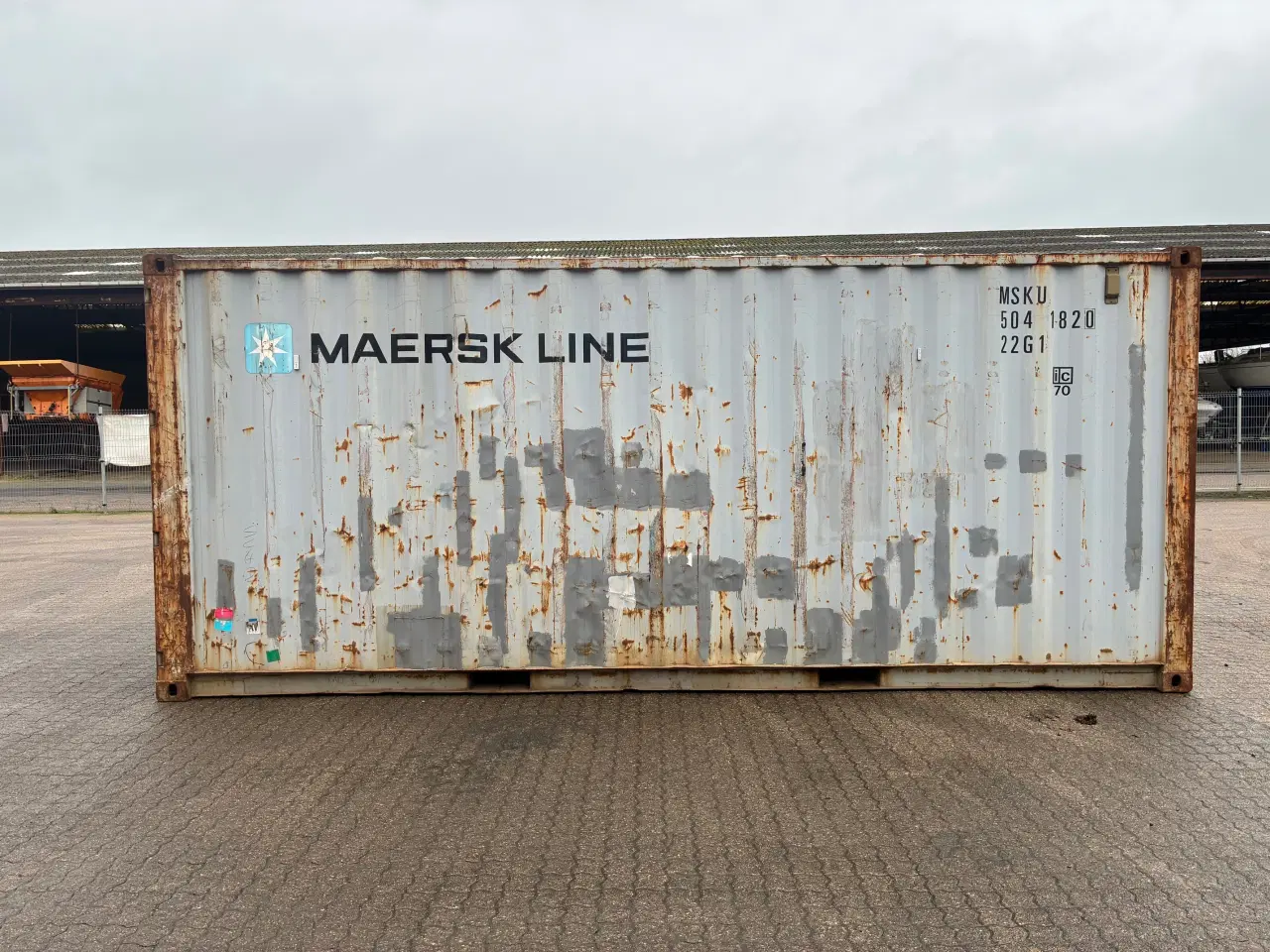 Billede 3 - 20 fods Container- ID: MSKU 504182-0