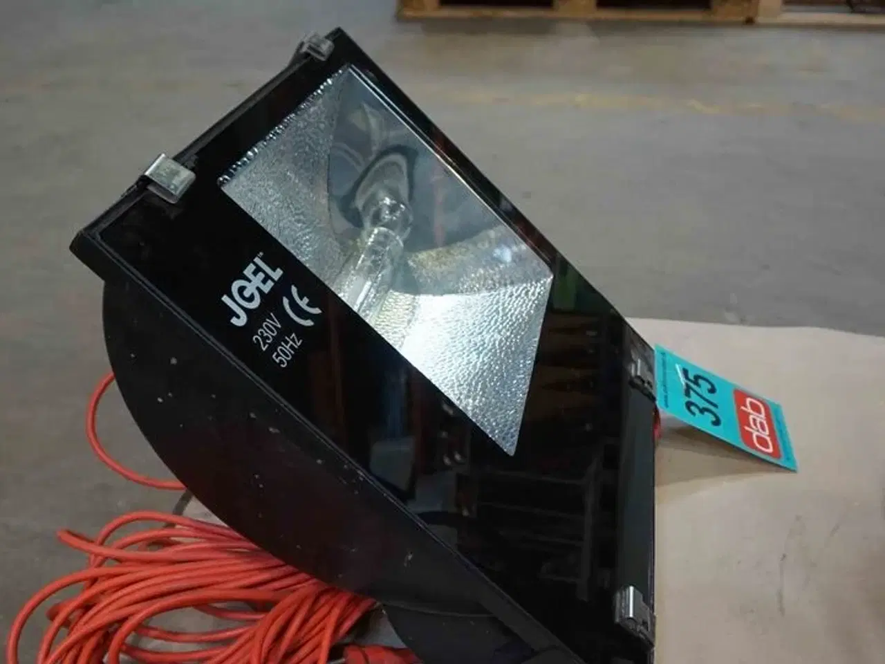 Billede 2 - Joel Byggepladslampe med kabel (MOMSFRI)