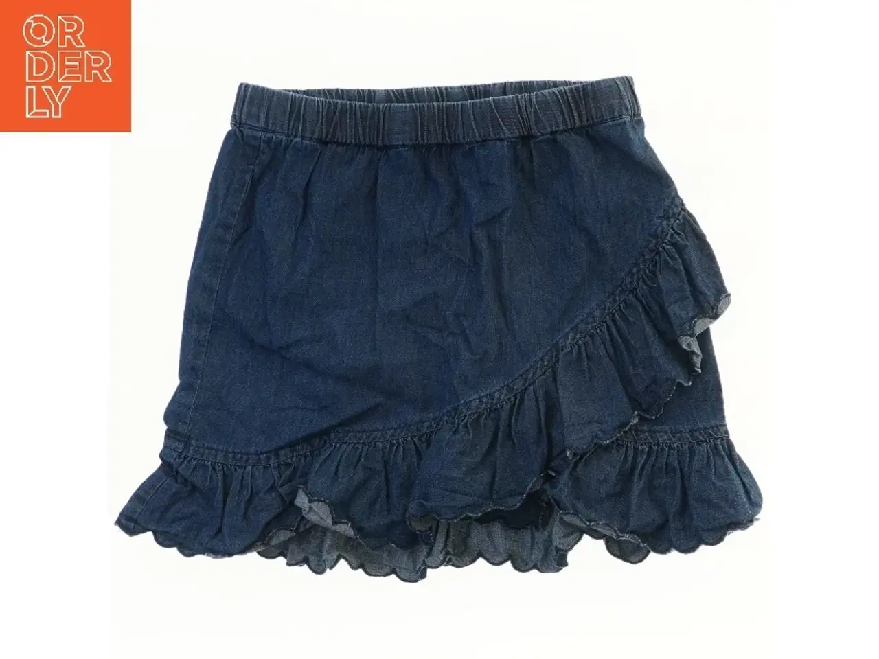 Billede 1 - Denim nederdel med flæser fra Pomp de Lux (str. 122)