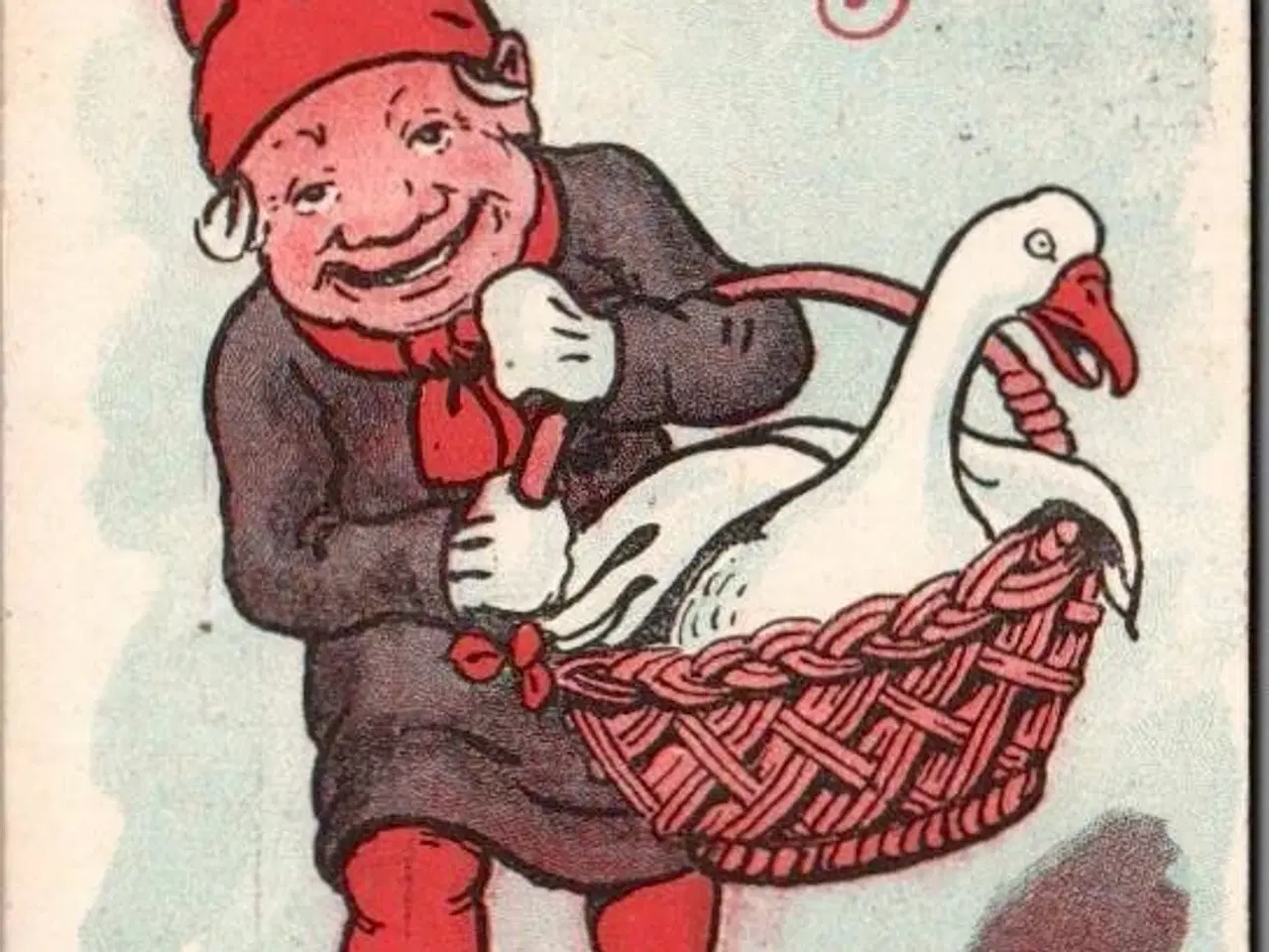 Billede 1 - H.Larsen - Glædelig Jul - Alex Vincent Serie 313/2 - Brugt