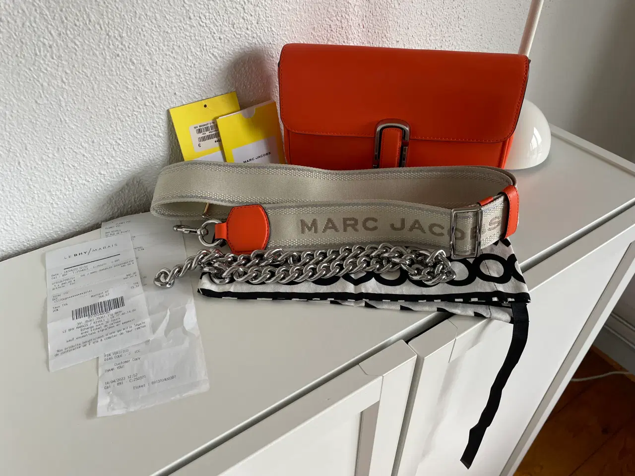 Billede 2 - Marc Jacobs orange taske 