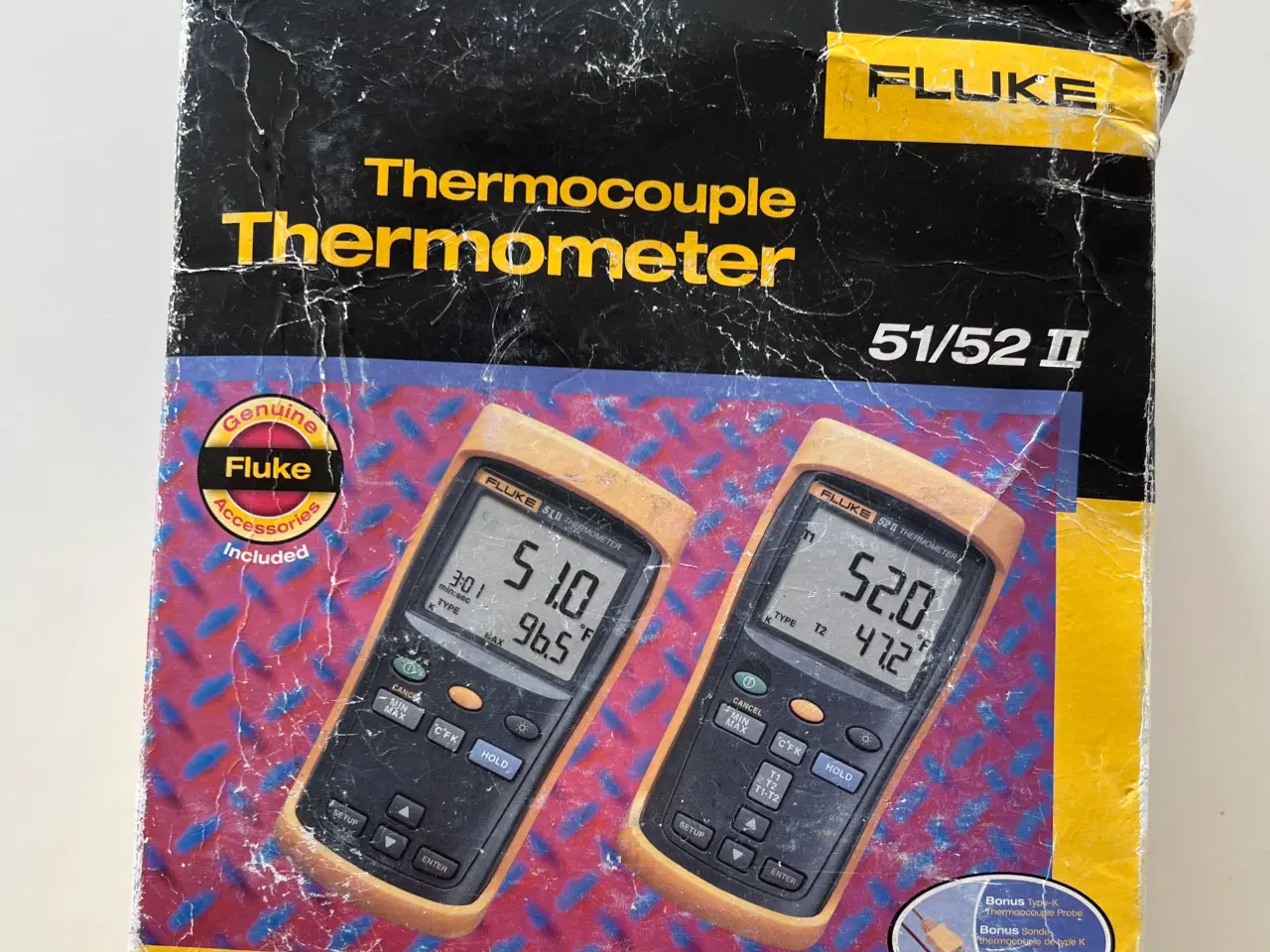 Billede 1 - Fluke termometer måleudstyr 