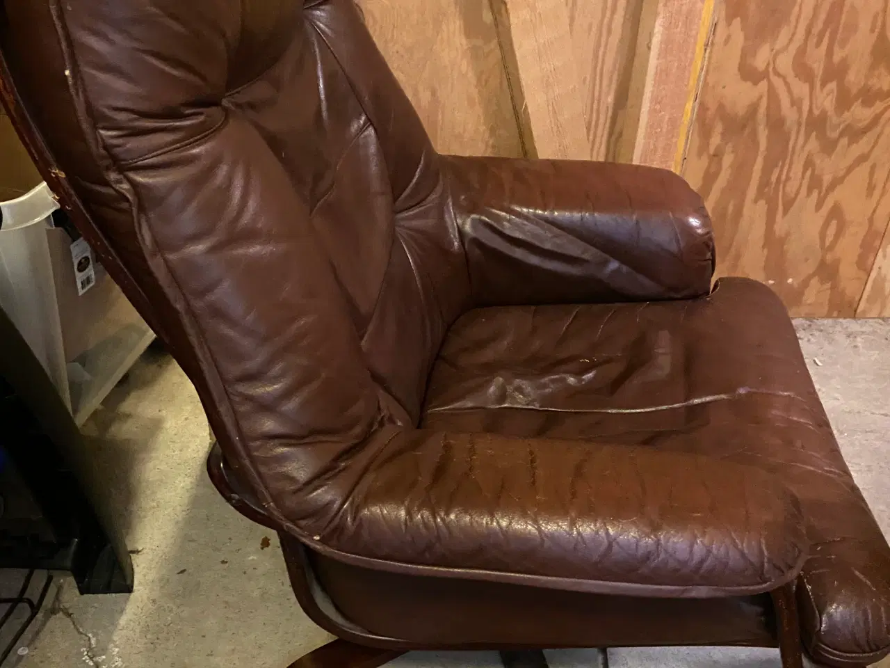Billede 2 - Læderstol